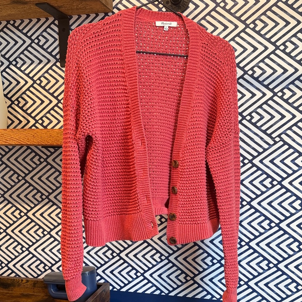 Madewell Button-Up Sweater